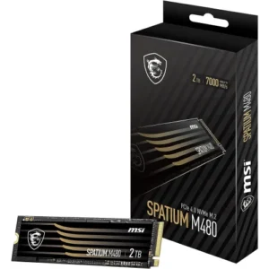 MSI SPATIUM M480 PRO 2TB PCIe 4.0 NVMe M.2 SSD
