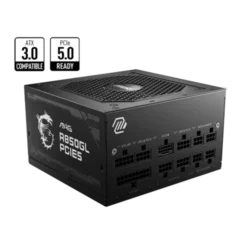 MSI MAG A850GL PCIE5 850W 80 Plus Gold Full Modular Power Supply