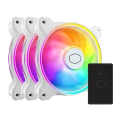 Cooler Master MasterFan MF120 HALO² 3 in 1 Case Fan White
