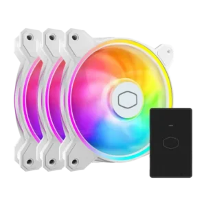 Cooler Master MasterFan MF120 HALO² 3 in 1 Case Fan White