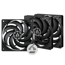 Arctic P12 Slim PWM PST 120 mm 3 Pack Casing Fan