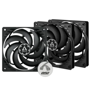 Arctic P12 Slim PWM PST 120 mm 3 Pack Casing Fan