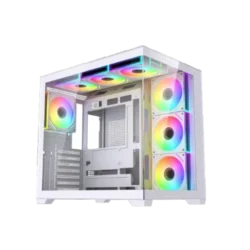 Maxcool PANDA MC7 Mid-Tower ATX Gaming Casing White