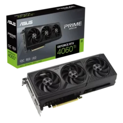 ASUS Prime GeForce RTX 4060 Ti OC Edition 8GB GDDR6 Graphics Card