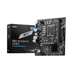 MSI PRO B760M-E DDR4 mATX Motherboard