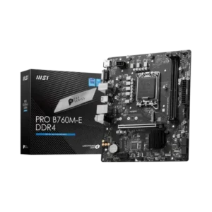 MSI PRO B760M-E DDR4 mATX Motherboard