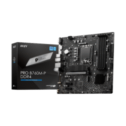 MSI PRO B760M-P DDR4 mATX Motherboard