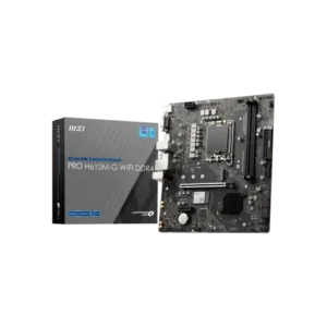 MSI PRO H610M-G WIFI DDR4 m-ATX Motherboard
