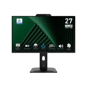 MSI PRO MP272PMG 27" 120Hz FHD Business Monitor With Built in Webcam