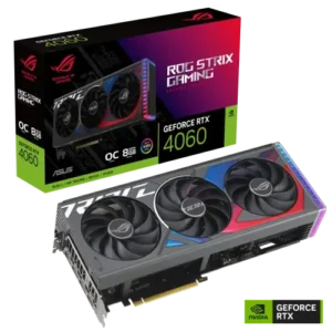 ASUS ROG Strix GeForce RTX 4060 OC Edition 8GB GDDR6 Graphics Card