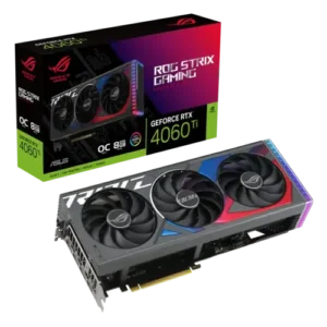 ASUS ROG Strix GeForce RTX 4060 Ti 8GB GDDR6 OC Edition Graphics Card