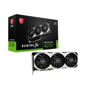 MSI GeForce RTX 4070 Ti VENTUS 3X 12GB OCV1 GDDR6X Graphics Card