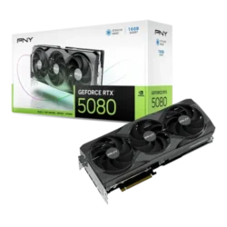 PNY GeForce RTX 5080 16GB Triple Fan GDDR7 Graphics Card