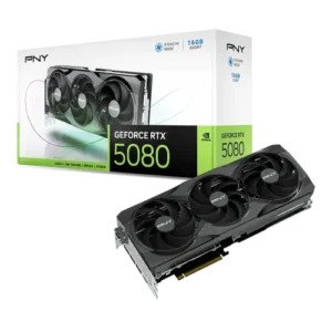 PNY GeForce RTX 5080 16GB Triple Fan GDDR7 Graphics Card