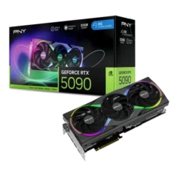 PNY GeForce RTX 5090 32GB GDDR7 ARGB EPIC-X RGB Overclocked Triple Fan Graphics Card