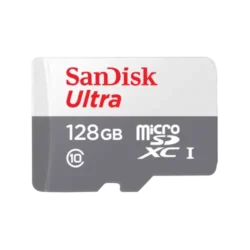 SanDisk Ultra 128GB Class-10 100mbps Micro SDXC UHS-I Memory Card (SDSQUNR-128G-GN6MN)