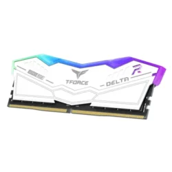 Team T-FORCE DELTA RGB 16GB DDR5 6000MHz CL30 Desktop RAM White