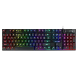 T-Wolf T20 Wired RGB Gaming Keyboard