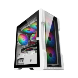 1STPLAYER T3-G mATX Gaming Casing White