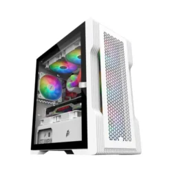1STPLAYER T3 White Mid Tower ARGB Gaming Case