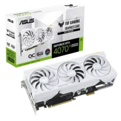 ASUS TUF Gaming GeForce RTX 4070 Ti SUPER BTF White OC Edition 16GB GDDR6X Graphics Card