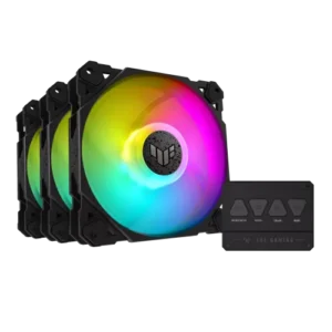 ASUS TUF Gaming TF120 ARGB Triple Fan Kit with ARGB Controller