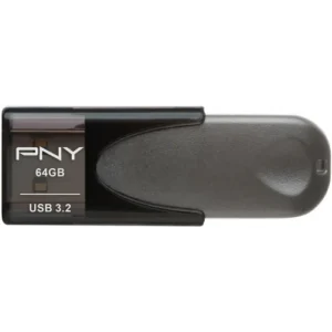 PNY Elite Turbo Attache 4 64GB USB 3.2 Flash Drive