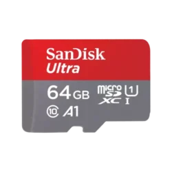 SanDisk Ultra SQUAB 64GB MicroSDXC UHS-I Memory Card (SDSQUAB-064G-GN6MN)