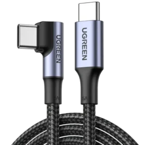 UGREEN US334 Type-C to Type-C Right Angle 1m Cable #70643