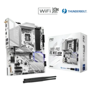 ASRock Z890 Pro RS WiFi White LGA1851 DDR5 ATX Motherboard